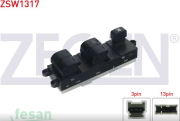 ZSW1317 ANAHTAR CAM İND/KAL NİSS QASHQAİ L 16F NİSSAN NOTE