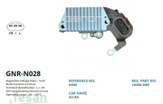 GENON GNR N028 DENSO 12V KONJEKTÖR HONDA CİVİC CRV HRV L-I-FR
