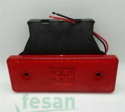 TAS 003K 24V SİDE MARKER LEDLİ KIRMIZI 4LED NOKTA L0030