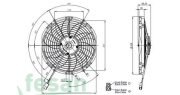 5702111240004 24V FAN MOTORU 11İNÇ EMİCİ HELİX PERVANE