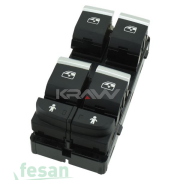 AN1512D ANAHTAR CAM İND/KAL AUDI A4-A5-Q4-Q7 L 10F KROM