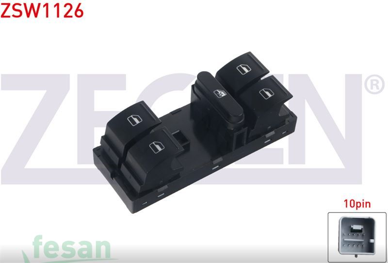 ZSW1126 ANAHTAR CAM İND/KAL PASSAT B6 JETTA L 10F GOLF ALTEA LEON 2006-2015