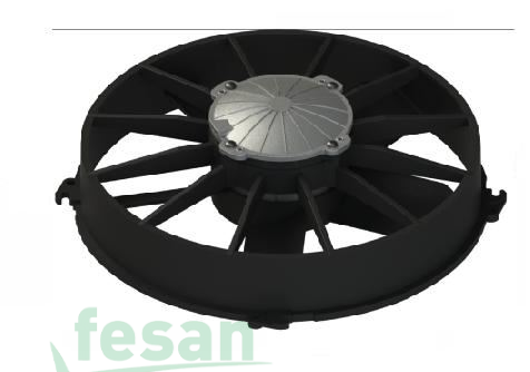 5702412120001 12V FAN MOTORU 12İNÇ ÜFLEYİCİ 5 KANAT