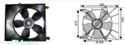 RFM 4070 12V FAN MOTORU CHEVROLET AVEO KALOS 1.6 2002>