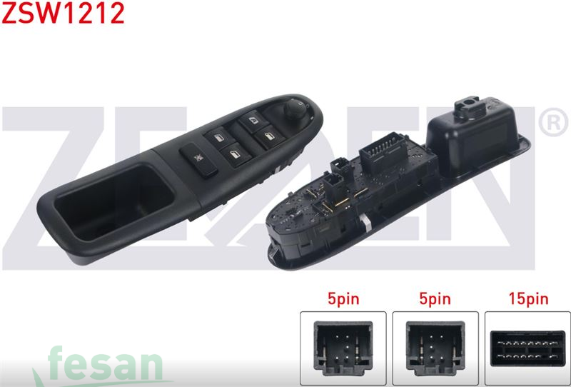 ZSW1212 ANAHTAR CAM İND/KAL PEUGEOT 406 L 25F