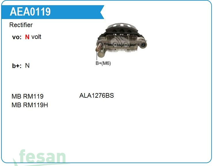 MOBİLETRON RM 119H MİTSUBİSHİ DİOT TABLASI FORD ESCORT