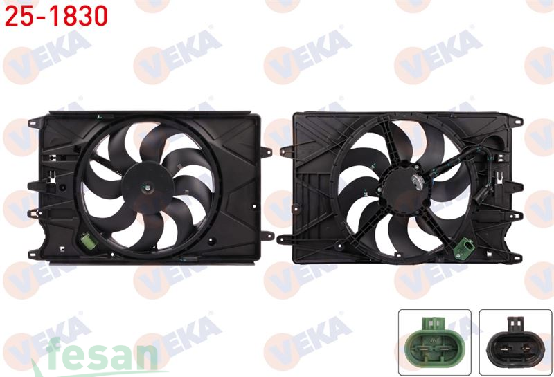 25-1830 12V FAN MOTORU FİAT EGEA 1.6 MULTİJET EURO 6 MOTOR 2020>