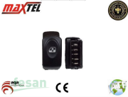 18204099 ANAHTAR CAM iND/KAL MEGANE I CLİO R 5F SİYAH BAŞLIKLI
