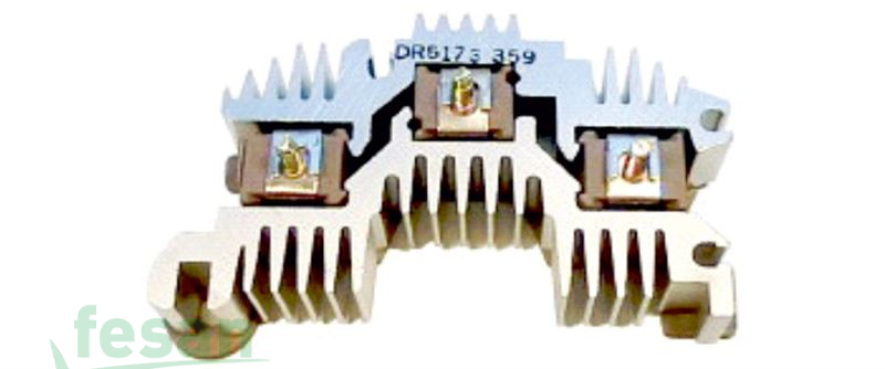 DER 5173 DELCO DİOT TABLASI YM BELDE 120AHM 6DİOT 17SI