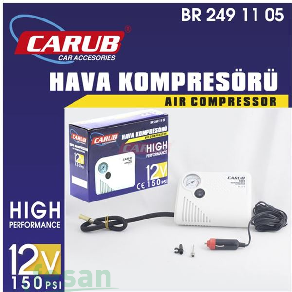 2491105 12V HAVA KOMPRESÖRÜ BEYAZ YASSI