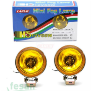 3016003 12V SİS LAMBASI OBEN YUVARLAK SİYAH SARI