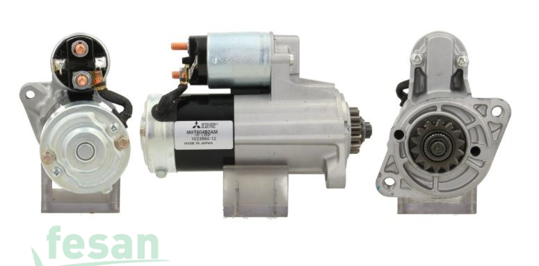 MİTSUBİSHİ M000T60482 MİTSUBİSHİ 12V MARŞ MOTORU DOOSAN NEW HOLLAND ATLAS MİNİ İŞ MAKİNESİ 14DİŞ 1.2KW