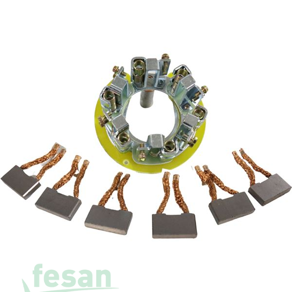 BHD 210A DELCO MARŞ KÖMÜR YUVASI 50MT CATERPİLLER 6LI TEK KÖMÜRLÜ