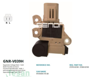 GENON GNR V039H VALEO 12V KONJEKTÖR HYUNDAİ İ10 İ20 R IG -L