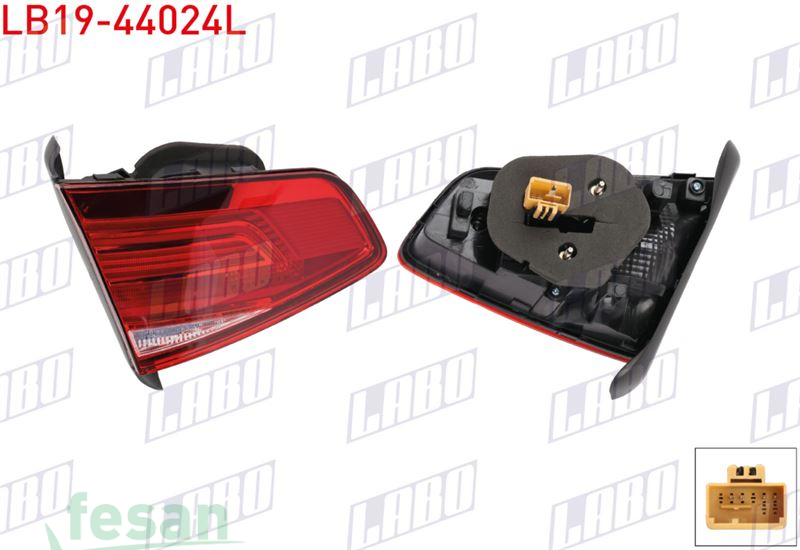 LB19-44024L STOP LAMBASI VW PASSAT B8 2014-2019 SOL İÇ