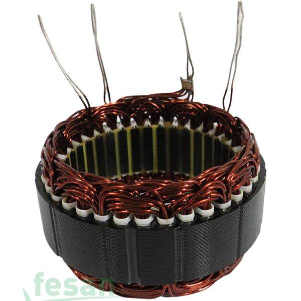 WST 3224 ISKRA 12V STATÖR JCB YM MECALAC PALAZZANİ 95AHM İÇ ÇAP:94 DIŞ:125 KALINLIK:31.5