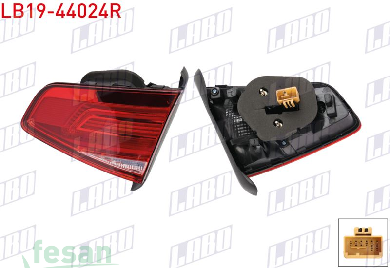 LB19-44024R STOP LAMBASI VW PASSAT B8 2014-2019 SAĞ İÇ