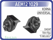12 1029 12V KORNA DADAT TEK FİŞLİ TAKIM E BELGELİ