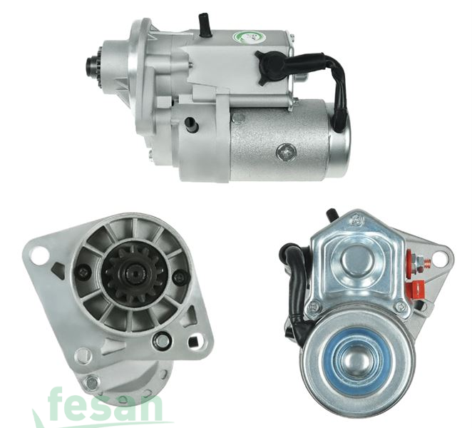 N.DENSO DLS6184 12V MARŞ MOTORU KIA CERES-BONGO 2.4-FORD RANGER-MAZDA B2500 DUZ DONUS 859 12DİŞ 2.2KW