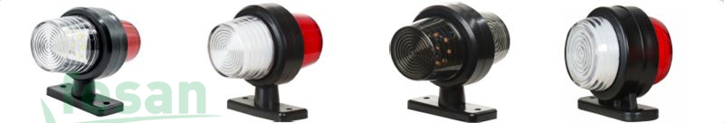 OND3251F KB 12-24V TAKOZ LAMBA FÜME CAM KIRMIZI BEYAZ