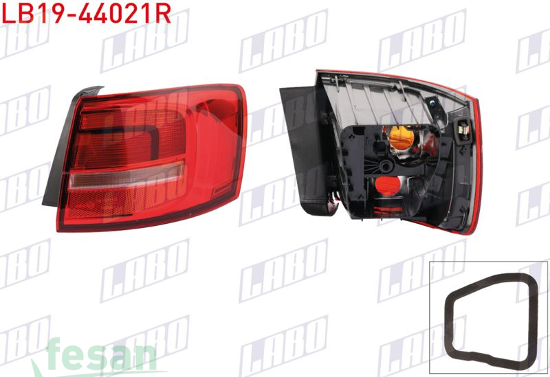 LB19-44021R STOP LAMBASI VW JETTA IV 2015-2018 SAĞ DIŞ
