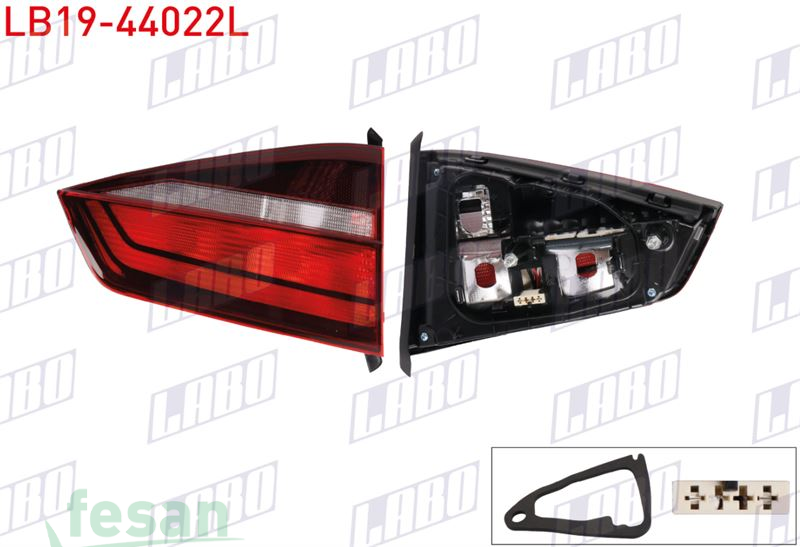 LB19-44022L STOP LAMBASI VW JETTA IV 2015-2018 SOL İÇ