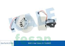 59-1411 12V KALORİFER MOTORU BMW F07 F10 F11 F12 F13 F18 TEK PERVANELİ