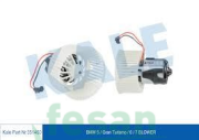 59-1411 12V KALORİFER MOTORU BMW F07 F10 F11 F12 F13 F18 TEK PERVANELİ