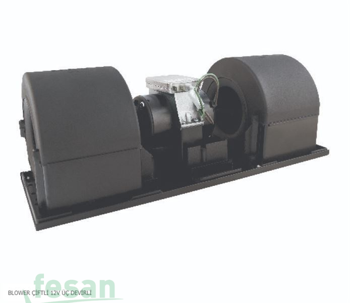 5701270120001 12V BLOVER ÜNİTE BÜYÜK ÇİFTLİ DİRENÇLİ ÜÇ DEVİRLİ