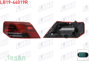 LB19-44019R STOP LAMBASI VW GOLF VIII 2020> SAĞ DIŞ LEDLİ