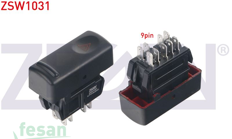 ZSW1031 ANAHTAR 4LÜ FLAŞÖR RENAULT 19