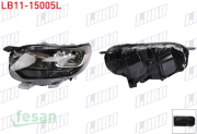 LB11-15005L FAR CİTROEN JUMPY 2018> OPEL VİVARO C SOL