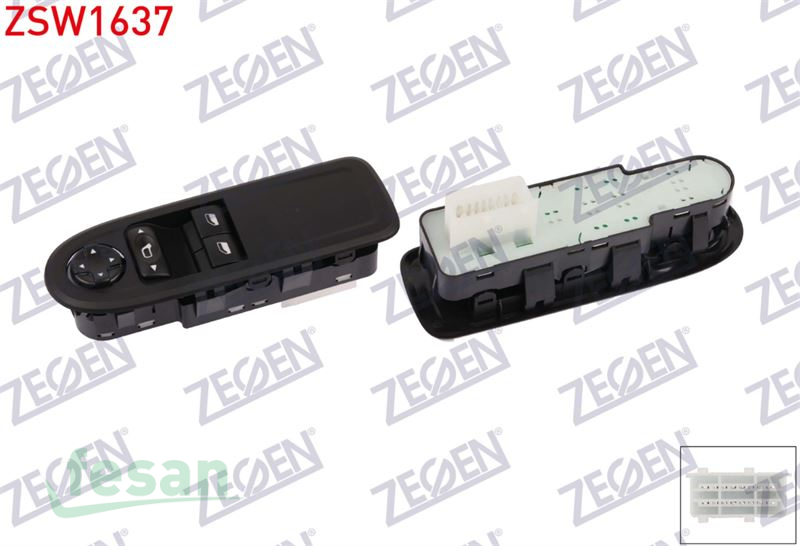 ZSW1637 ANAHTAR CAM İND/KAL CİTROEN C3 II 2009> KİA SPORTAGE III 2010> L 14F