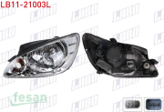 LB11-21003L FAR HYUNDAI GETZ 2006-2012 ELEKTRİKLİ MOTORSUZ SOL
