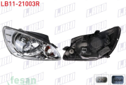 LB11-21003R FAR HYUNDAI GETZ 2006-2012 ELEKTRİKLİ MOTORSUZ SAĞ