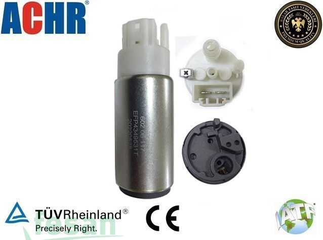 60206117 12V BENZİN POMPASI VW GOLF VI 2008-2012 AUDİ A3-S3 2003-2013 TT 2008-2014 SEAT ALTEA XL 2006-2015 SKODA OCTAVİA II 2004-2013 SUPERB II 2008-2015 YETİ 2009-2017 3BAR 120L/H ÇİFT ÇIKIŞ