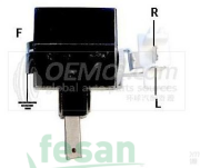 CARGO 131464 MİTSUBİSHİ 12V KONJEKTÖR 2 FİŞLİ