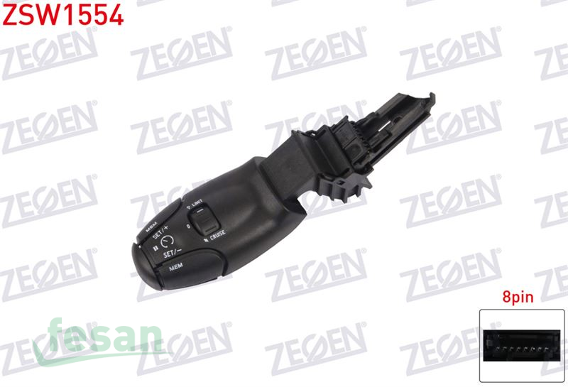 ZSW1554 HIZ SABİTLEME KOLU PEUGEOT 2008 2013> 207 2006-2012 307 2000-2007 308 2007-2013 406 1995-2004 407 2004-2011 PARTNER 2008> CİTROEN BERLİNGO 1996-2008 C3 II 2009-2016 HAFIZALI 8F