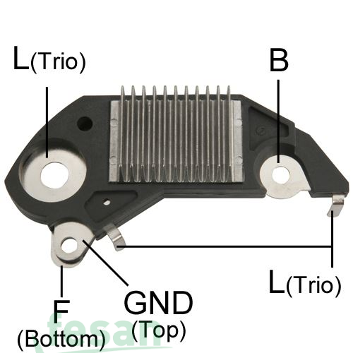 MOBİLETRON VR D702A DELCO 12V KONJEKTÖR KALIN DİŞ