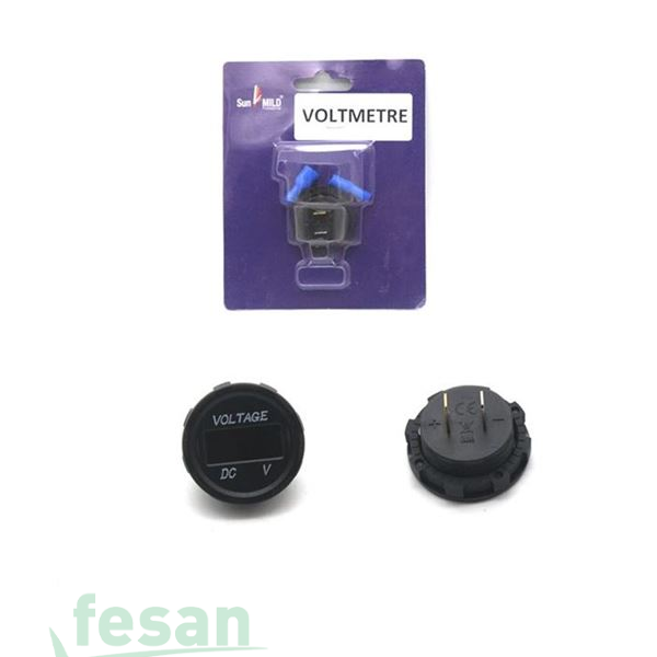 4630103 VOLTMETRE 9V-30V SUNMİLD MARİNE ÜNİVERSAL