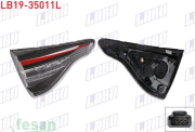 LB19-35011L STOP LAMBASI RENAULT CLİO V FAZ 2 2024> SOL İÇ LEDLİ