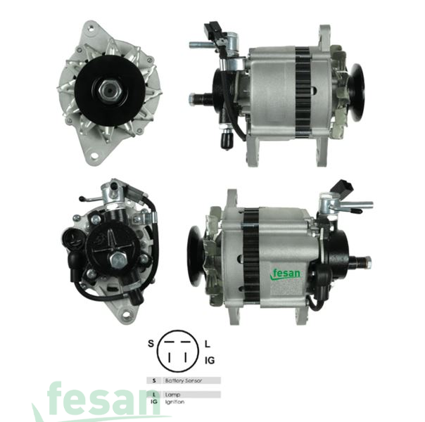 WUTSE ALT 140 HİTACHİ 24V ŞARJ DİNAMOSU İSUZU NPR 30AHM