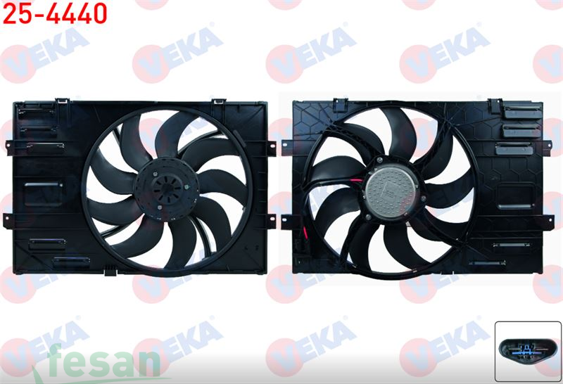 25-4440 12V FAN MOTORU VW TRANSPORTER T6 T7 2.0TDİ BITDI 2015> DAVLUMBAZLI TEKLİ