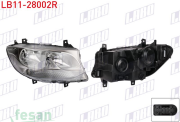 LB11-28002R FAR MERCEDES SPRİNTER 2018> MOTORLU SAĞ