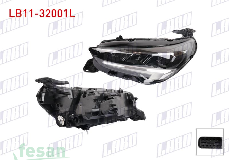 LB11-32001L FAR OPEL CORSA F 2019> LEDLİ SOL