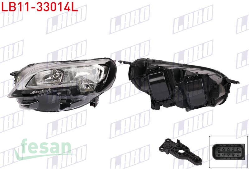 LB11-33014L FAR PEUGEOT EXPERT 2017> TRAVELLER SOL