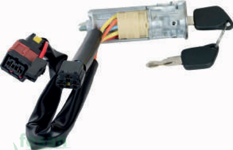 KA 0114 KONTAK ANAHTARI PEUGEOT 206 PARTNER 1998 2+1 SOKET SİYAH SOKET