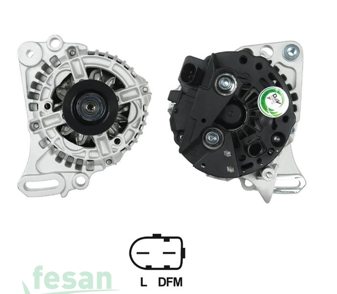 BOSCH DLA278 12V ALTERNATÖR VW CADDY III 1.9TDI 2003-> GOLF 1.4L 110AHM
