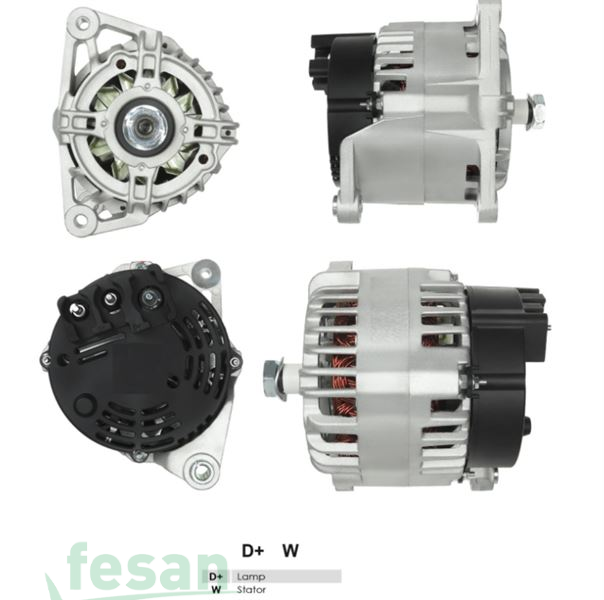 ALT 471 ISKRA 12V ŞARJ DİNAMOSU JCB NEWHOLLAND CATERPILLER WHEEL LOADER 85AHM