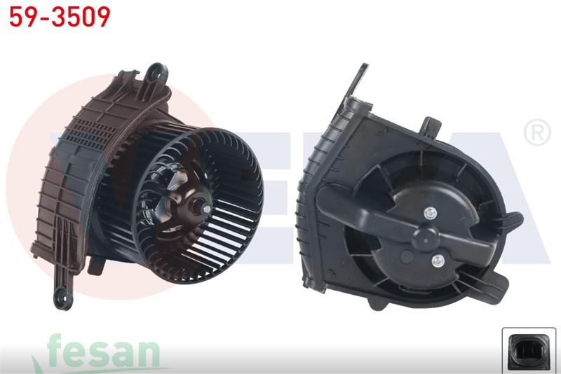 59-3509 12V KALORİFER MOTORU RENAULT GRAND SCENIC 2004-2009 SCENIC 2003-2009